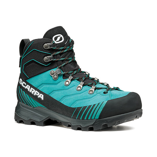 Trekking boot Ribelle Trk Gtx Wmn with Gore-Tex membrane, Vibram sole, and waterproof leather upper for comfort and durability.