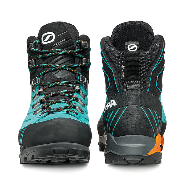 Waterproof Ribelle Trk Gtx Wmn trekking boots, GORE-TEX membrane, vibrant design.