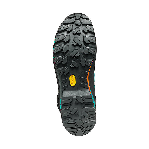 Sole of Ribelle Trk Gtx Wmn trekking boot with Vibram® Tront pattern for durability and grip.