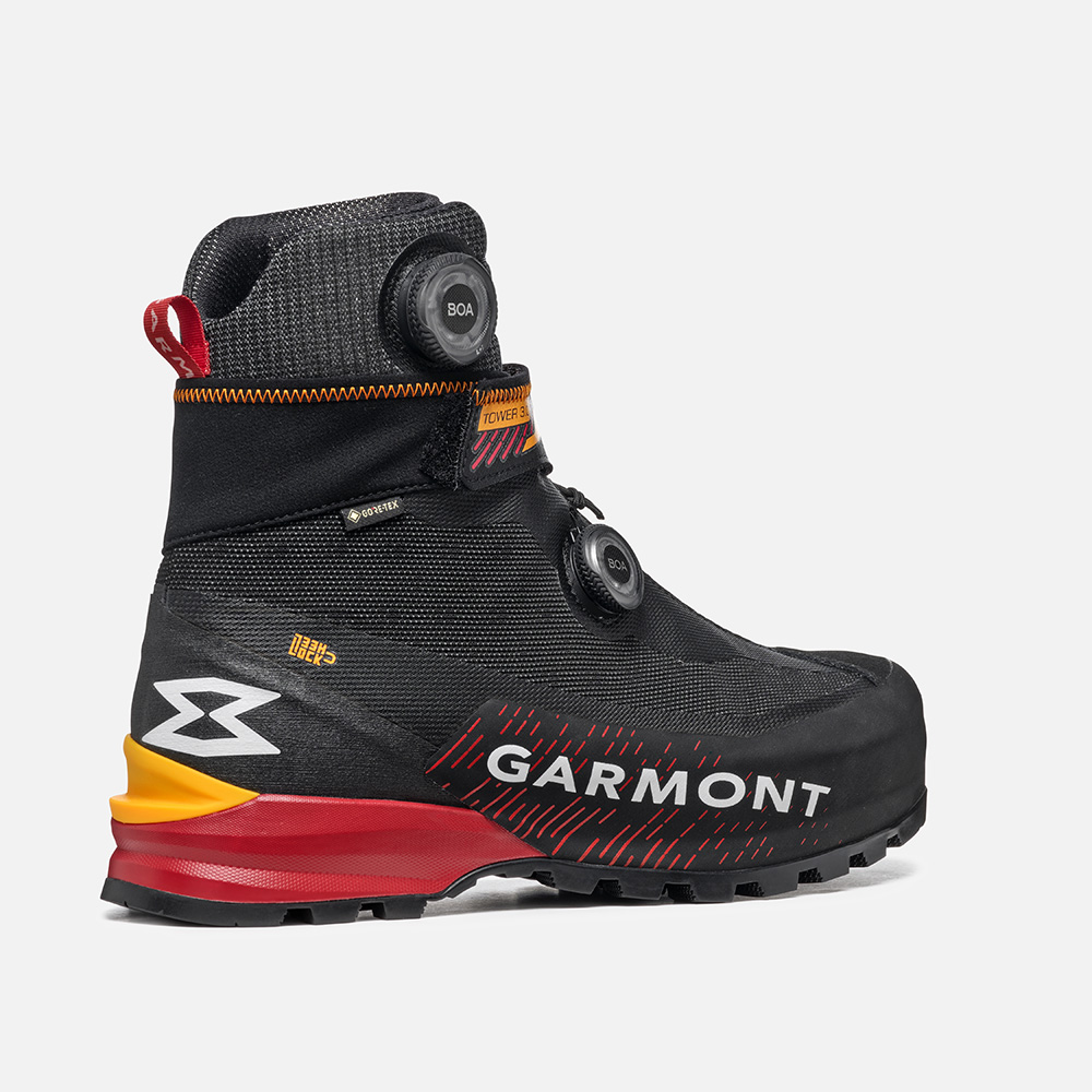 Winter hiking boots with BOA Fit System suitable for technical trails.