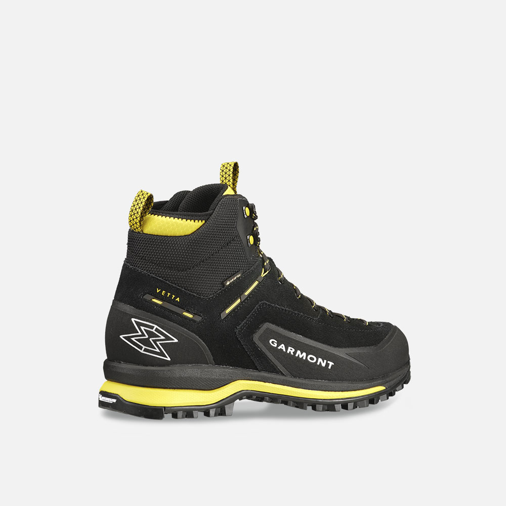 Vetta Tech Gtx trekking boots with suede upper, waterproof design, and extended lacing for control.