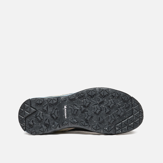 Dragontail Tech Geo Wms hiking shoe with durable sole for mountain excursions.