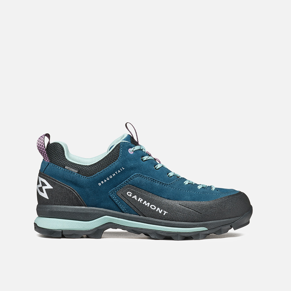 Scarpe basse da montagna Dragontail WP impermeabili in pelle scamosciata.