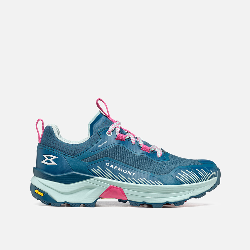Lightweight waterproof hiking shoes "9.81 Engage Gtx Wms" with technical polyester upper and G-WRAP technology for stability.