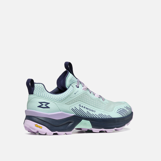 Lightweight and waterproof 9.81 Engage hiking shoes for quick treks on rough terrains.