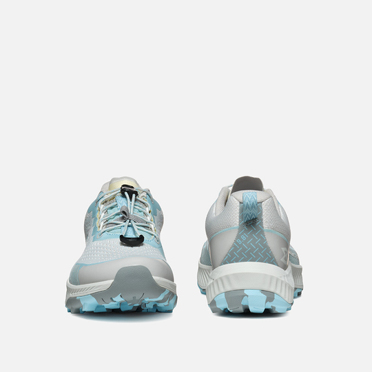 Lightweight hiking shoes, 9.81 Pulse WMS, with recycled PET upper and EVA bio-based midsole.