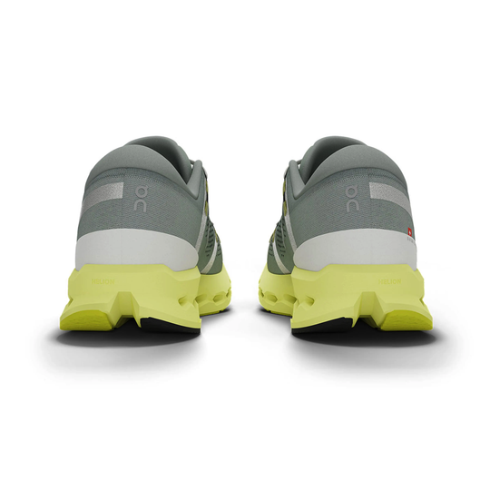 Cloudsurfer 2 W running shoes with breathable mesh, enhanced CloudTec Phase™ cushioning, and Helion™ foam midsole in a rear view.