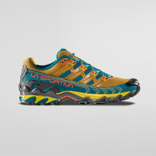 Ultra Raptor II trail running shoe with breathable air-mesh upper and EVA cushioning platform.