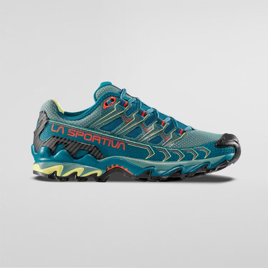 Ultra Raptor II Woman trail running shoe, breathable air-mesh, durable off-road design.