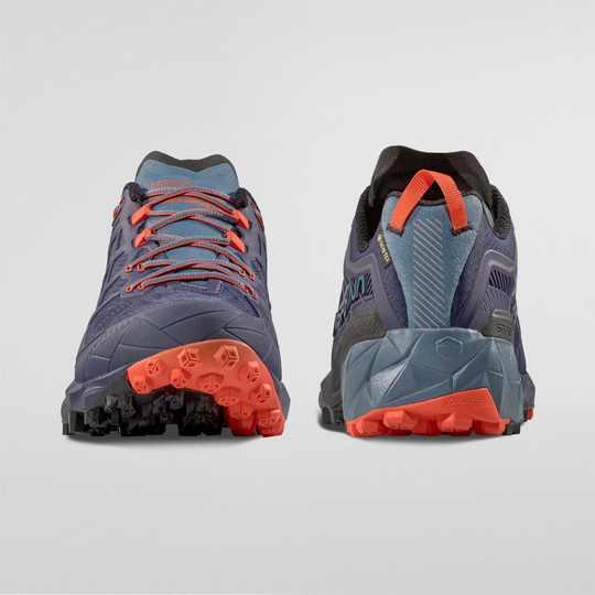 Akyra II Gtx trail shoes with 3D Grid™ upper, GORE-TEX, and dual compound sole.