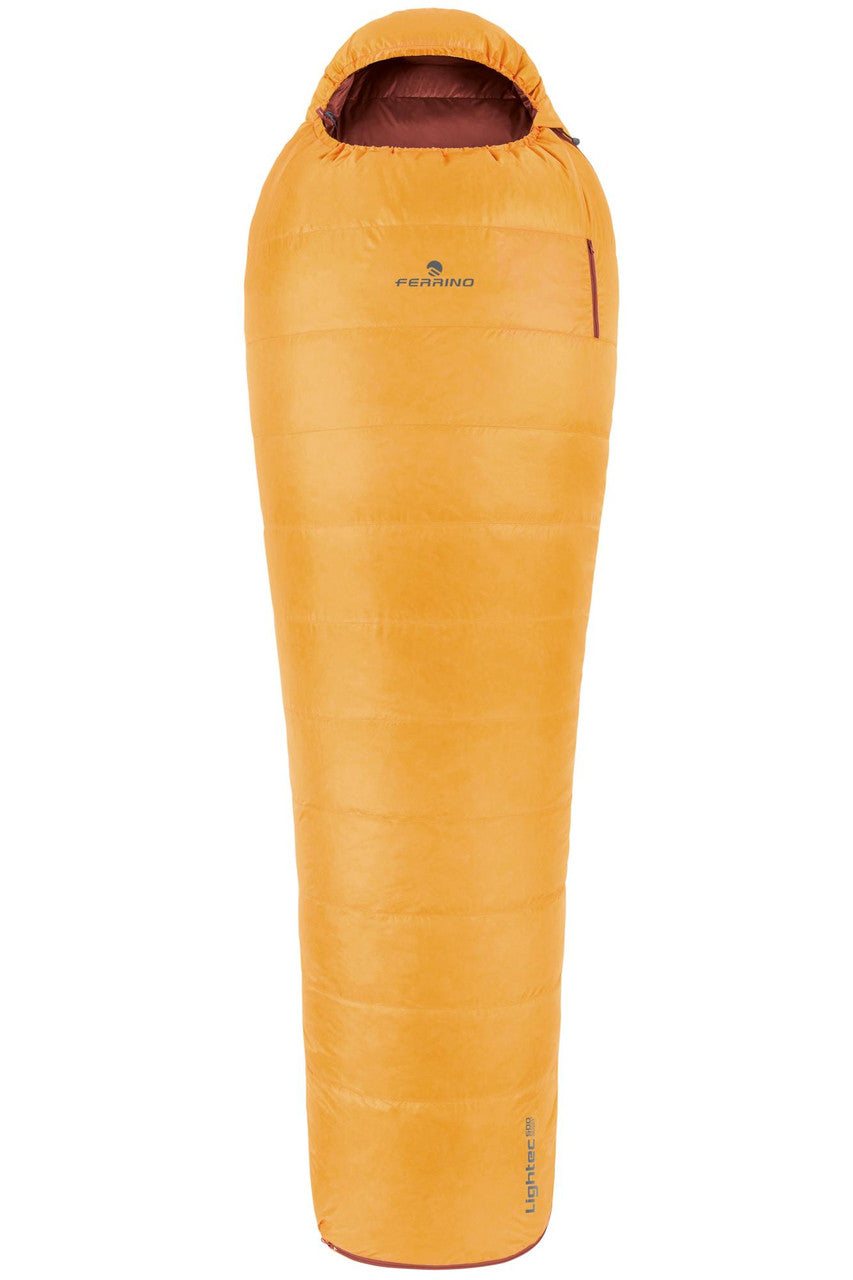 Sacco Lightec 500 lightweight down sleeping bag for alpine trekking and mountaineering