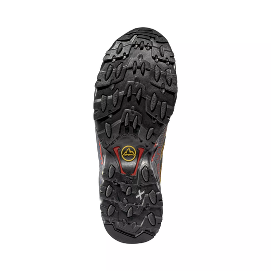 Ultra Raptor II Gtx hiking shoe sole showing tread pattern and grip features.