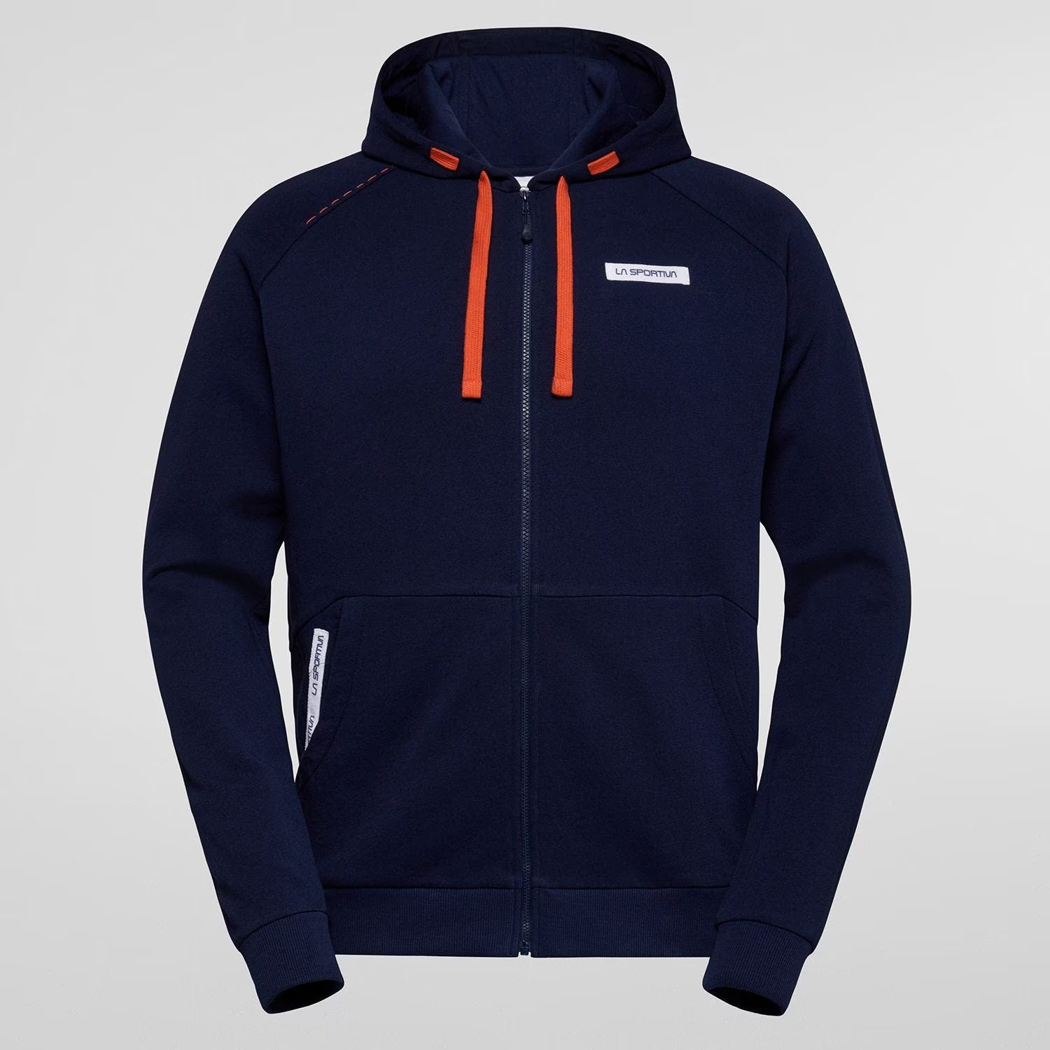 Kaos Hoody M, versatile zip-up hoodie with hood, designed for climbing sessions.