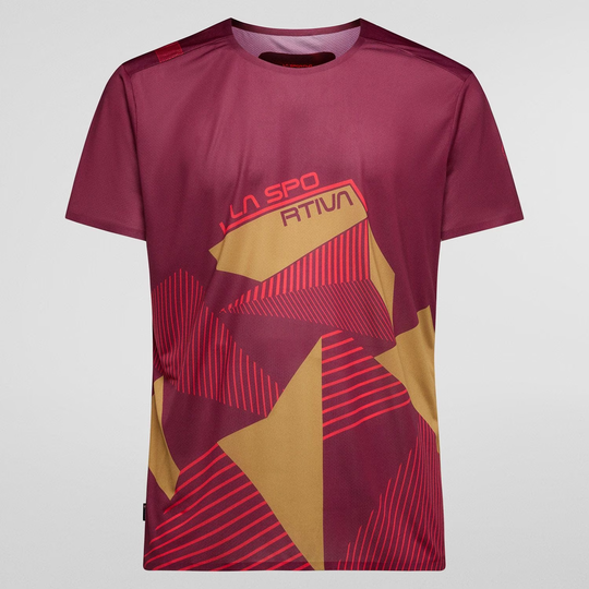 Ultralight climbing Comp T-Shirt M for athletes, features quick-drying recycled fabric with anti-odor treatment.
