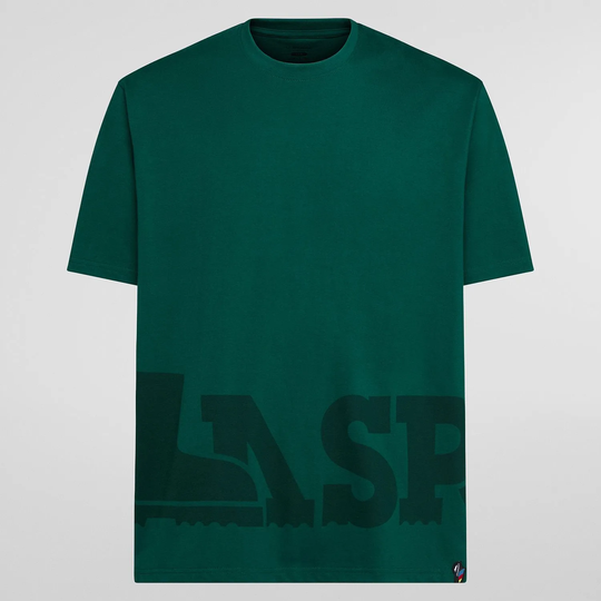 Big Laspo T-Shirt M in sustainable organic cotton, ideal for climbers.