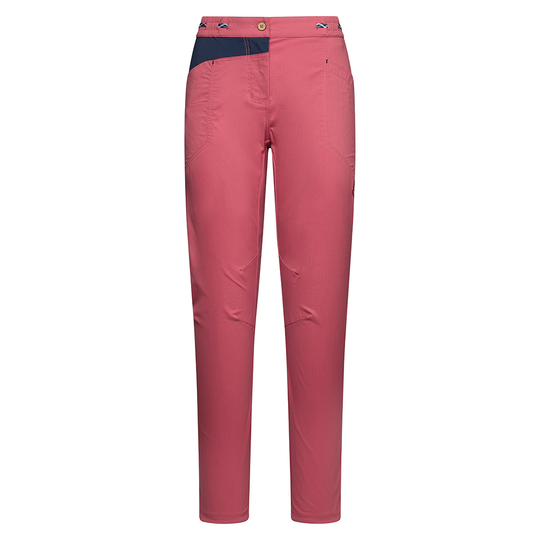Labyrinth Pants W for climbing and casual wear, elastic and durable.