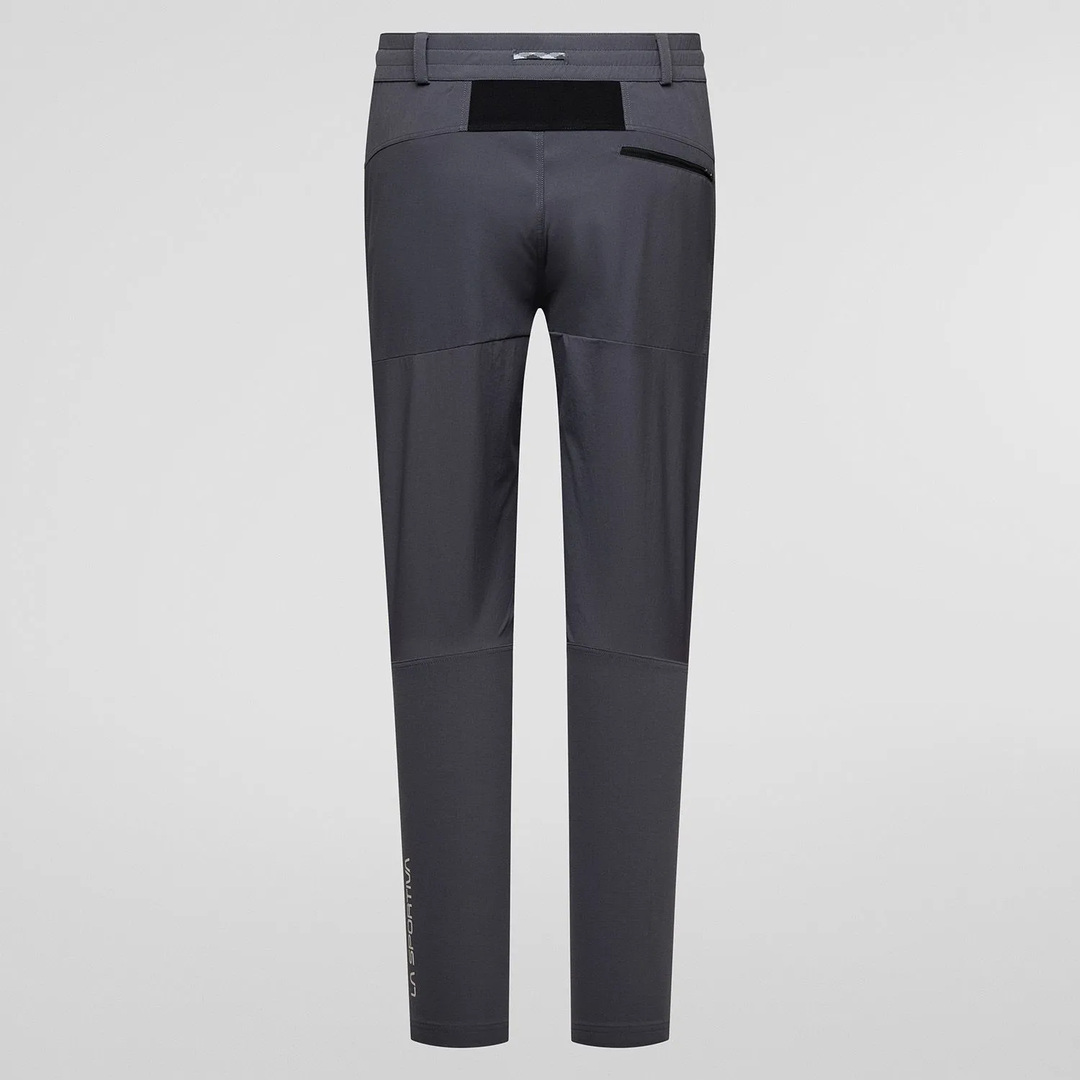 Machina Tech Pants M, breathable climbing pants with storage and cord adjustment.