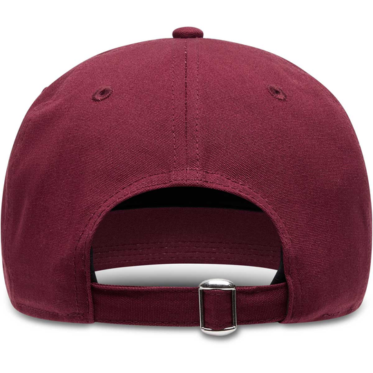 Climbing On The Moon Hat, minimalista in cotone con logo iconico, vista posteriore.