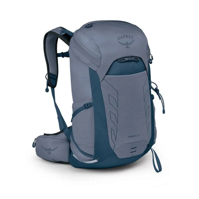 Tempest 26 women's backpack with versatile pockets and ventilated back panel for outdoor adventures.