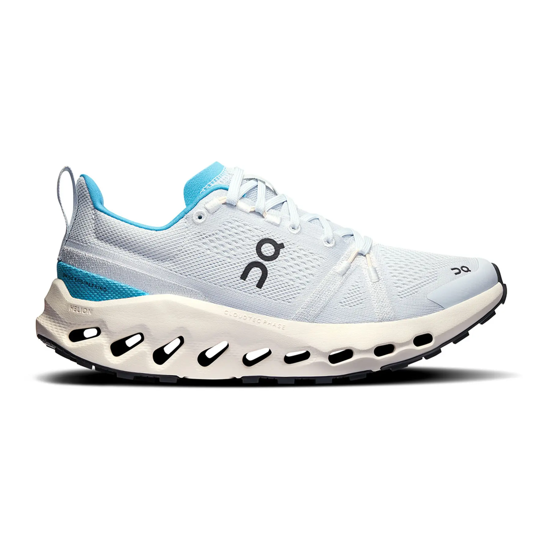 Cloudsurfer Trail W shoe with Helion™ foam, CloudTec Phase® midsole, and Missiongrip™ outsole for trail running.
