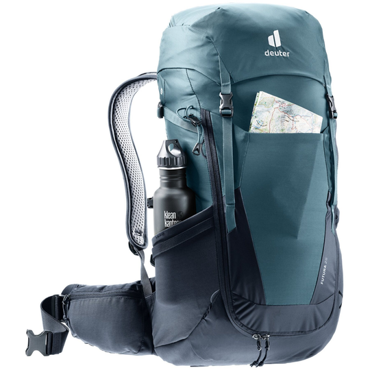 Futura 26 backpack with Aircomfort system and multiple pockets designed for comfort and organization.
