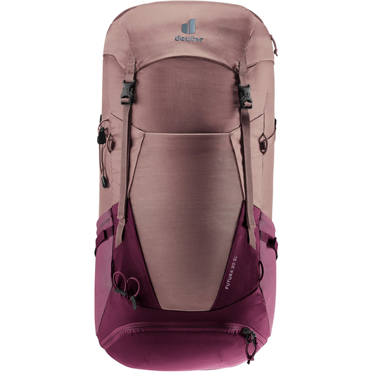 Futura 30 SL women's hiking backpack with ergonomic design and Aircomfort ventilation system.