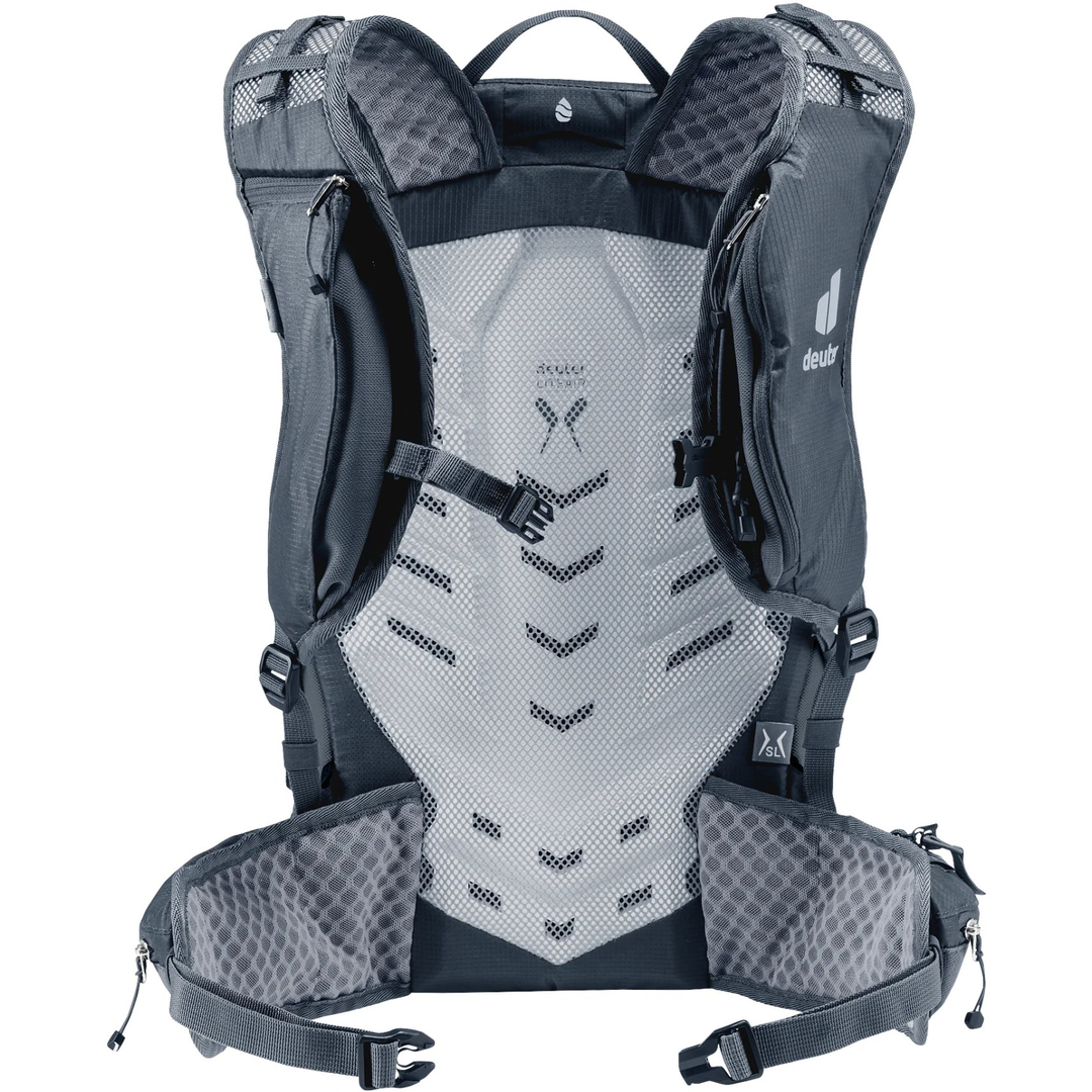 Speed Lite Pro 17 SL backpack for speed hiking with ventilated back and zippered pockets.