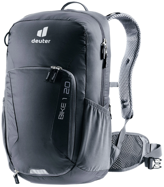 Bike I 20 backpack with compartments, tool organizer, and helmet support, ideal for cycling and micro-adventures.