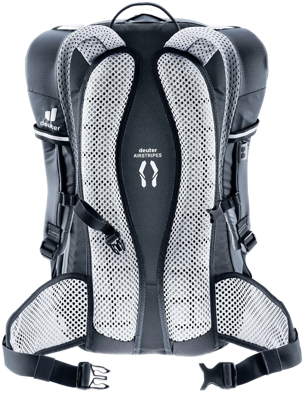Bike I 20 backpack with Airstripes system and adjustable sternum strap.