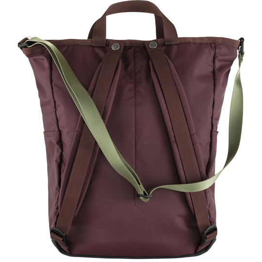 High Coast Totepack in recycled polyamide, versatile waterproof bag with straps, suitable for everyday use and travel.