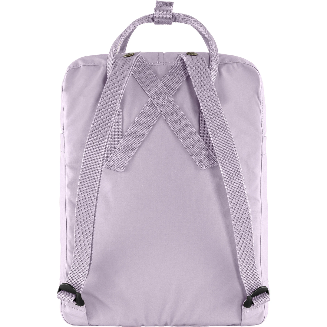 Zaino Kånken classico con spallacci regolabili e maniglia superiore in tessuto Vinylon resistente.