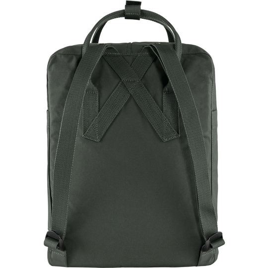 Zaino Kånken classico in tessuto Vinylon resistente con spallacci convertibili.