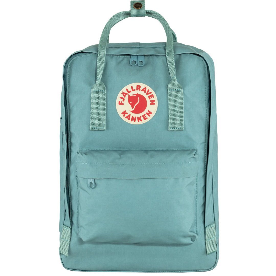 Kånken Laptop 15" backpack in Vinylon F with padded laptop compartment.