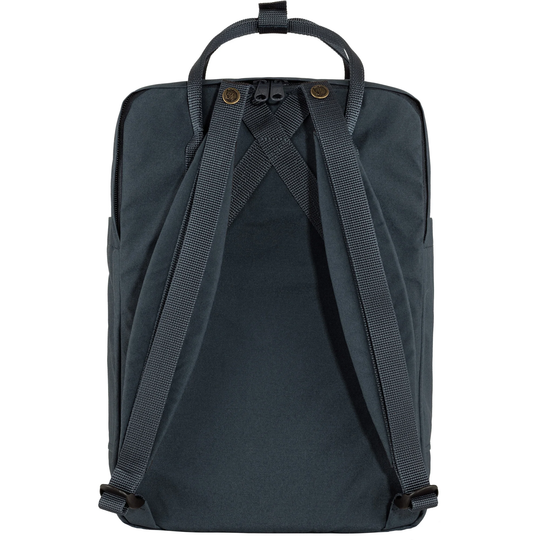 Kånken Laptop 15" backpack with padded straps, durable Vinylon F fabric, and multiple compartments.