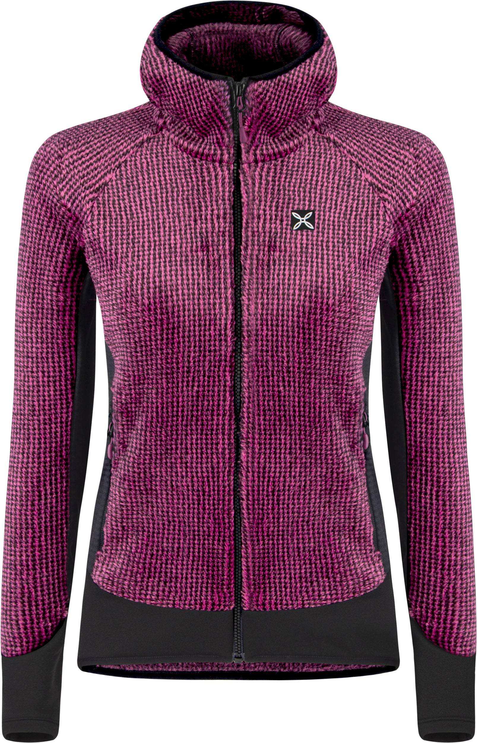 Giacca Remix Fleece donna in pile morbido e elegante