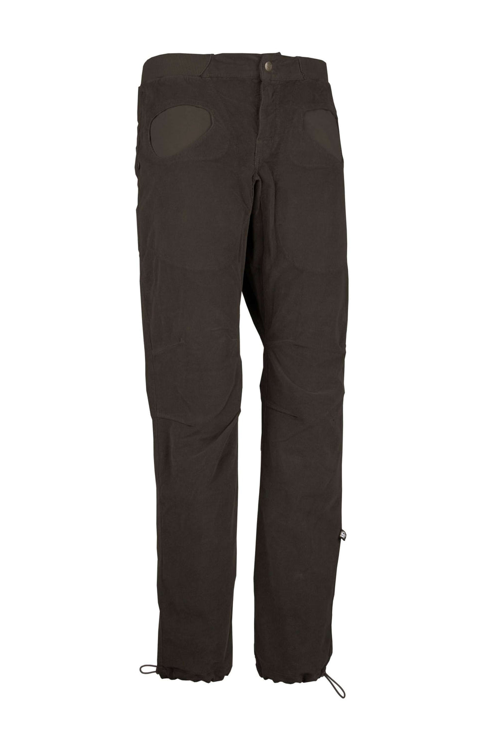 Pantaloni RONDO VS2 in velluto cotone biologico con ricami e vita regolabile
