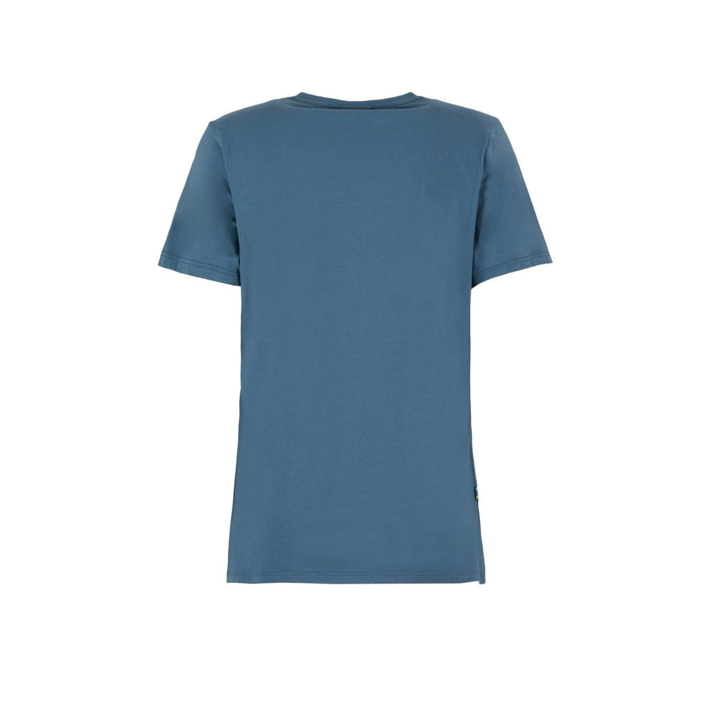 T-shirt in cotone organico con grafica minimal sul petto