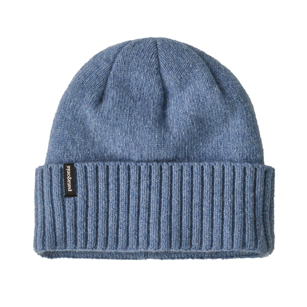 Warm Brodeo beanie in recycled wool and nylon blend fabric with Fair Trade ribbed cuff