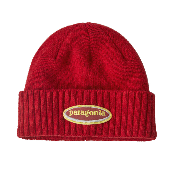 Brodeo beanie in recycled wool and nylon with ribbed cuff, Fair Trade Certified Brodeo beanie