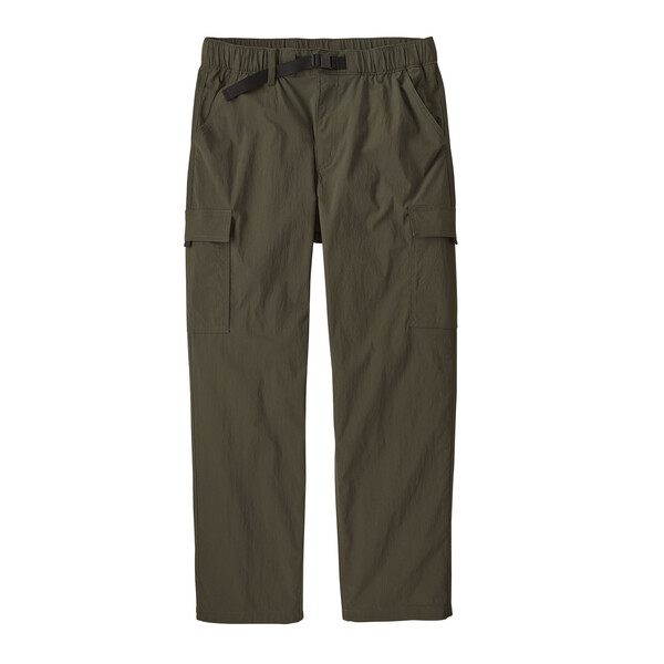 Pantaloni outdoor resistenti in nylon riciclato con finitura idrorepellente e protezione UPF 40+
