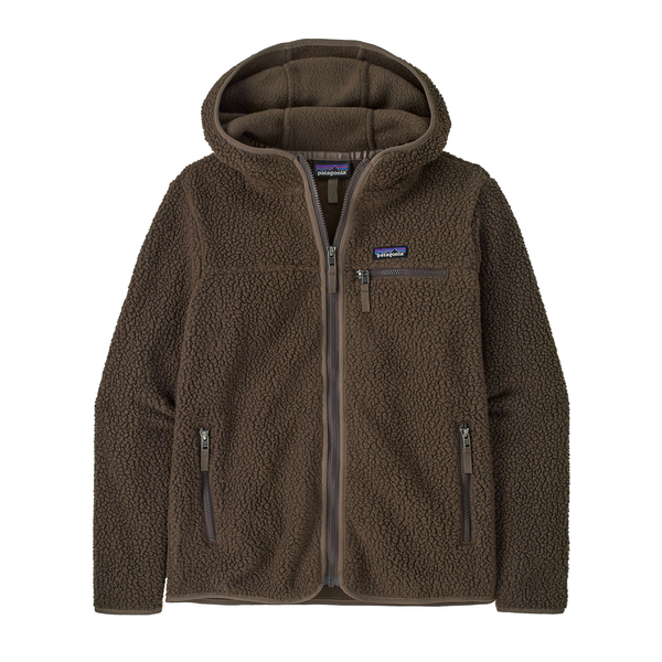 Giacca donna W's Retro Pile Hoody in pile riciclato caldo e morbido con cappuccio e zip integrale