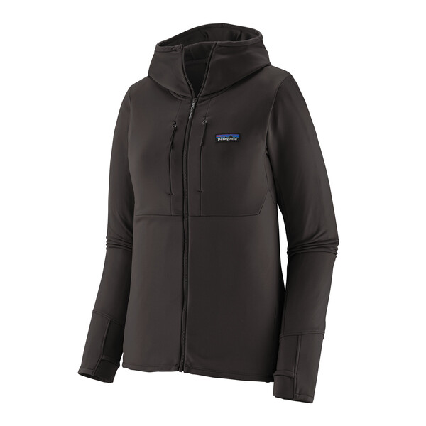 Felpa tecnica da donna W's R1 Thermal Full-Zip Hoody per montagne e sport invernali