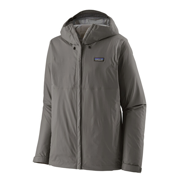 M's Torrentshell 3L Rain Jacket waterproof breathable 3-layer Patagonia H2No with adjustable hood and zippered pockets