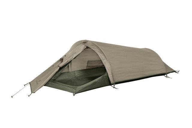 Tenda Sling 1 appesa all'aperto con design moderno