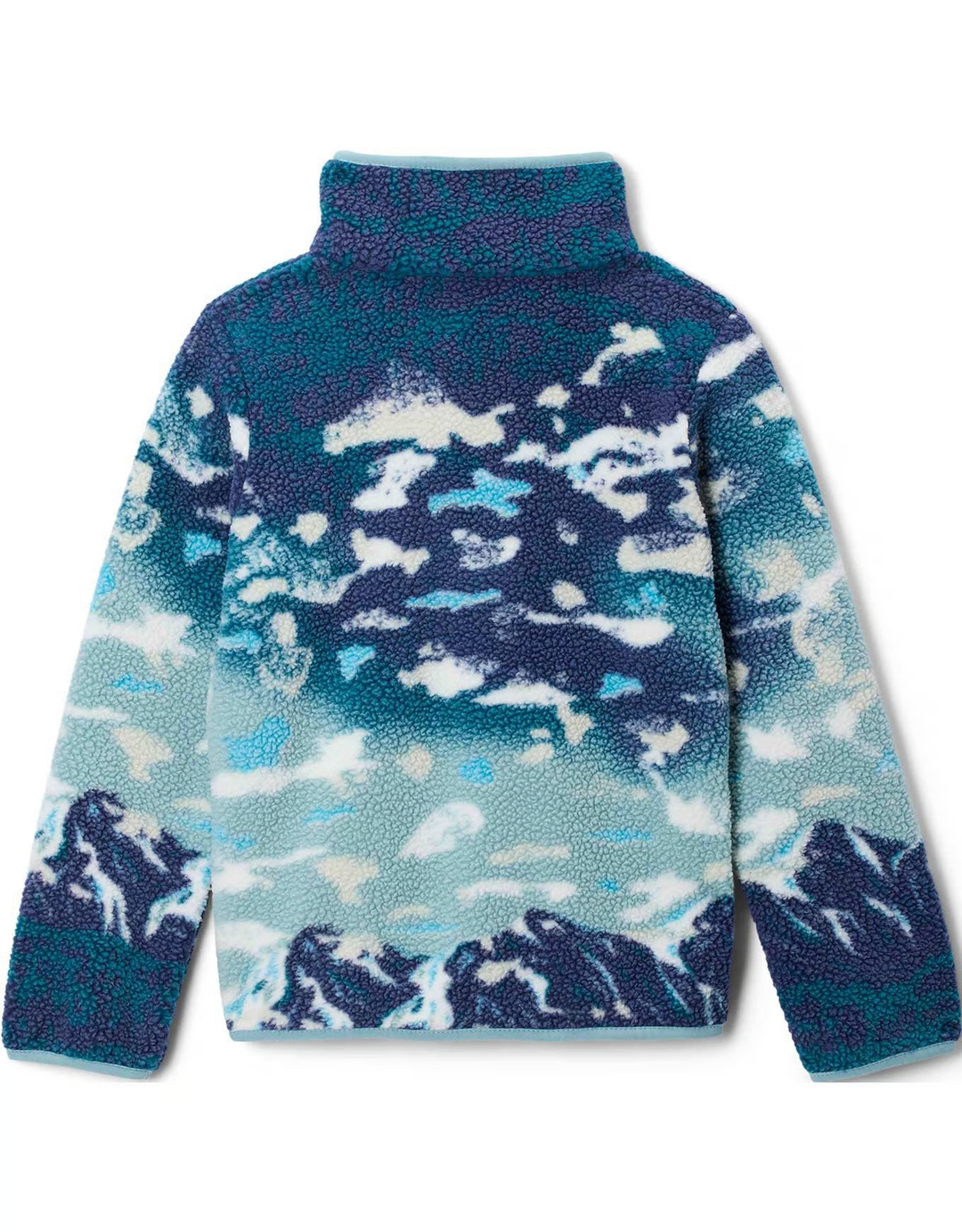 Youth Helvetia™ II Printed Half Snap Fleece