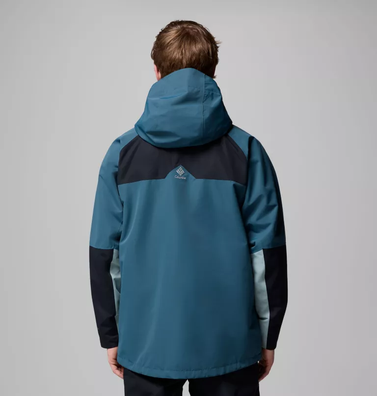 Scheibler Giacca impermeabile da uomo traspirante con cappuccio Scheibler Giacca impermeabile da uomo traspirante con cappuccio