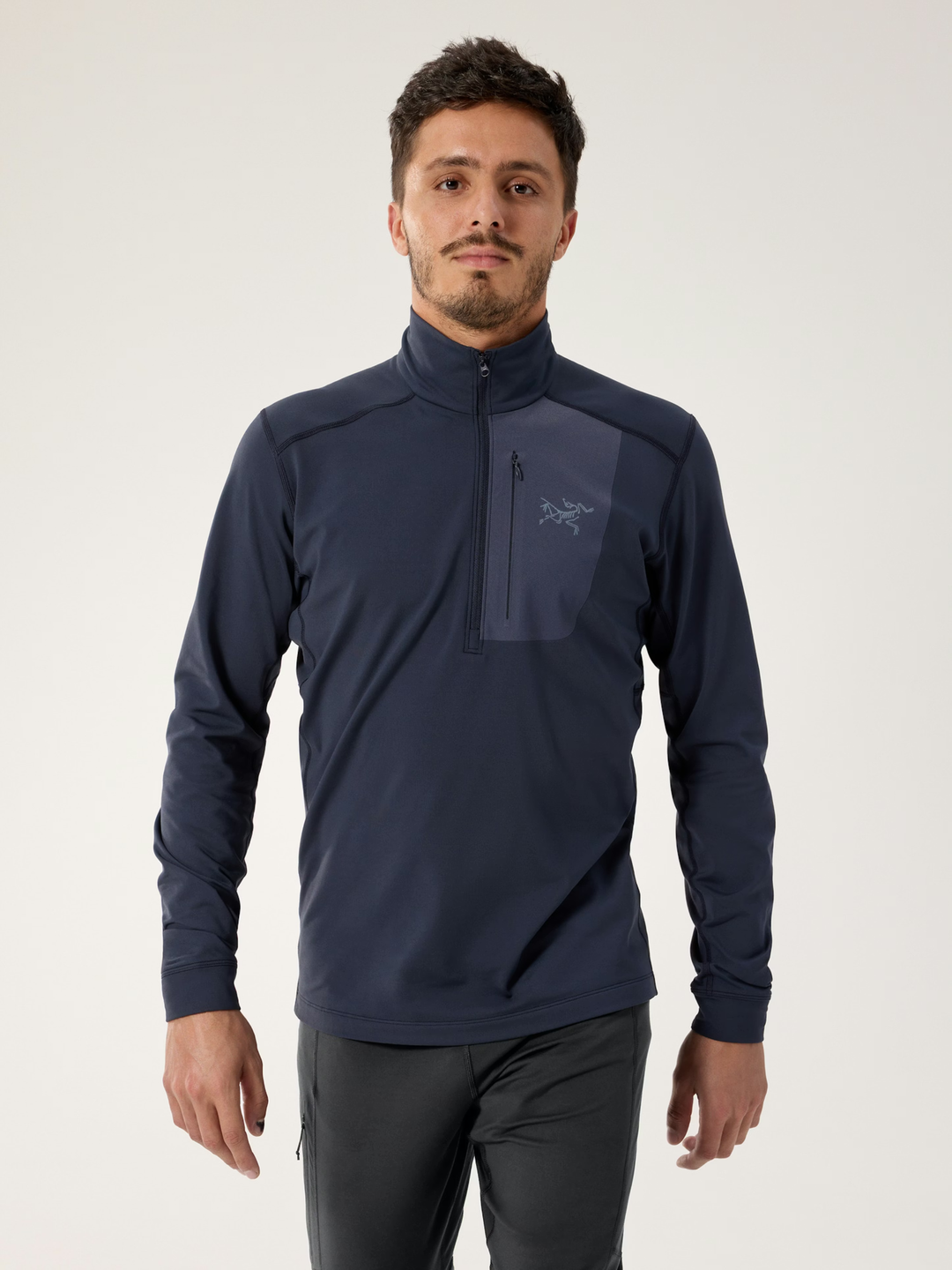 Rho Lt Zip Neck M