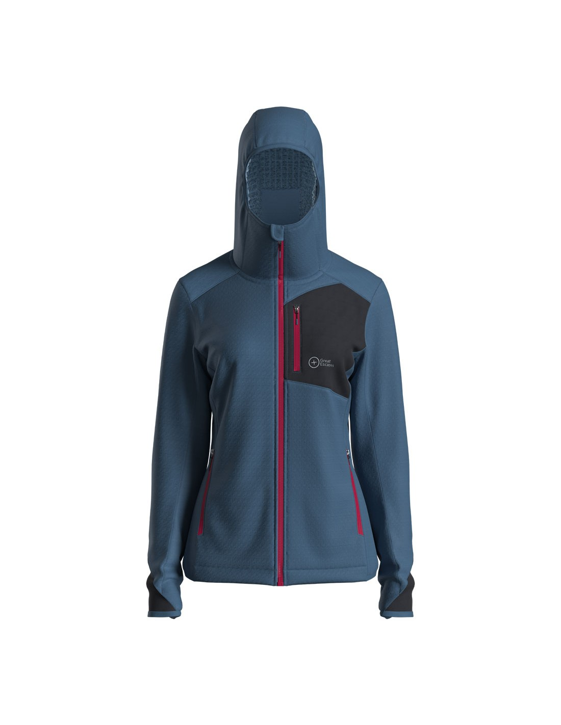 Cosmique Lady Long Zip Fleece Jacket