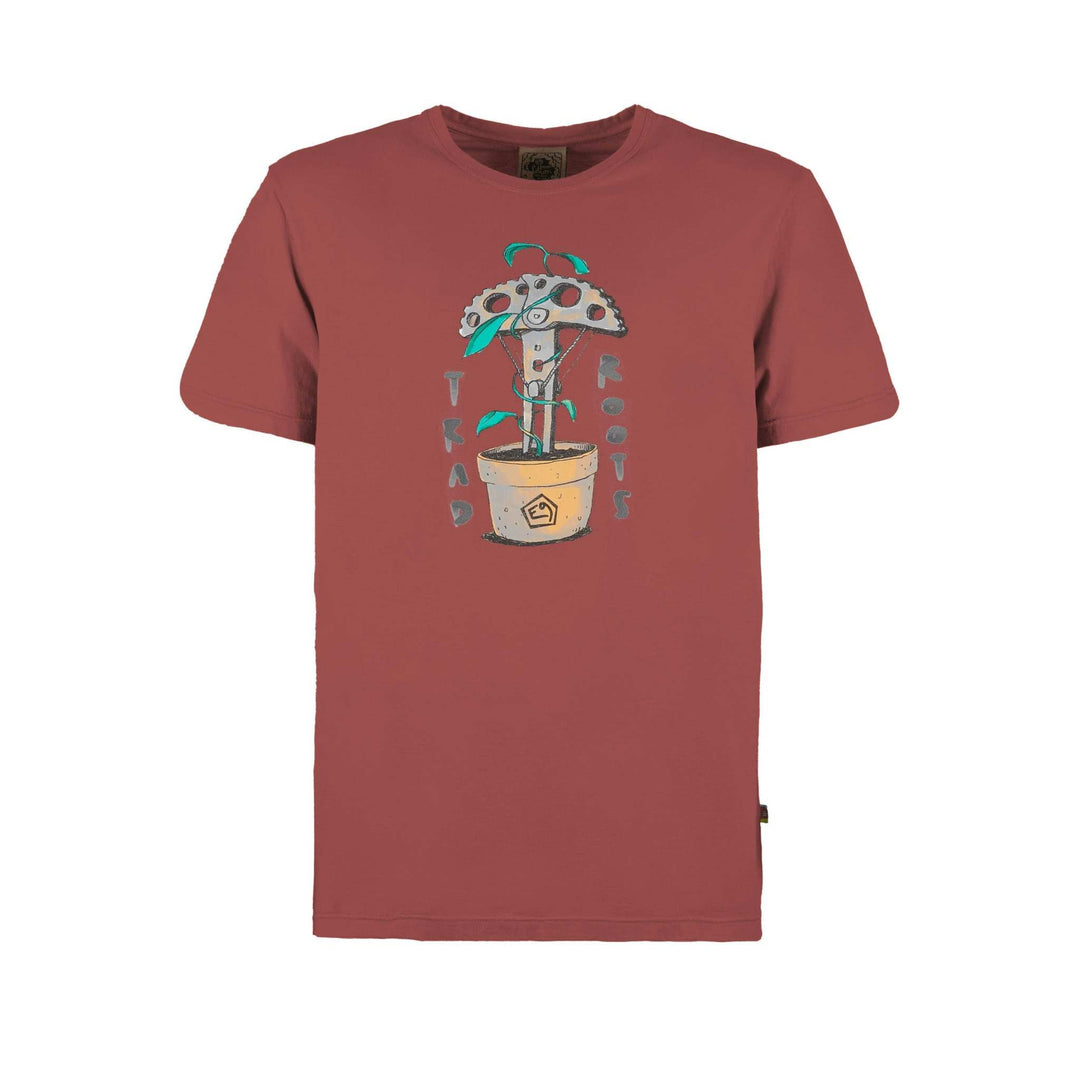 T-shirt jersey leggero in cotone biologico con stampa originale, comfort e libertà di movimento, regular fit, made in Italy