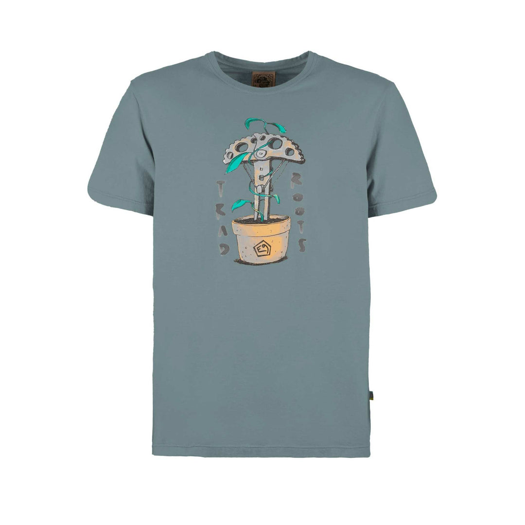 T-shirt jersey leggero in cotone biologico con stampa originale, comoda e traspirante, vestibilità regular fit, made in Italy